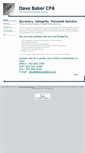 Mobile Screenshot of davebakercpa.com